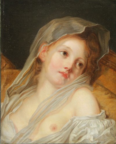 A Dreamer, c.1780 by Jean Baptiste Greuze